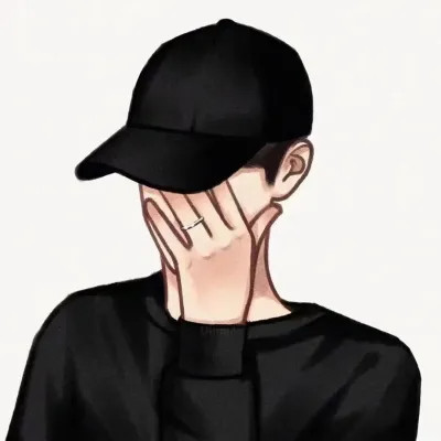 微信一男一女手绘新款情侣头像