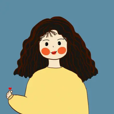 情侣头像高清手绘一男一女