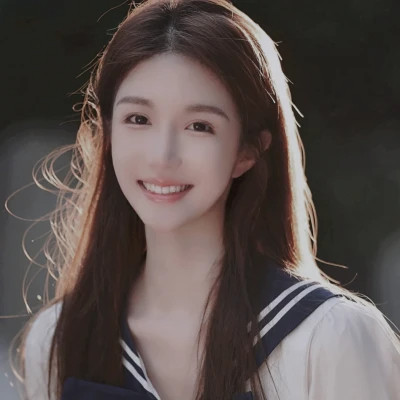 慵懒随意女生头像