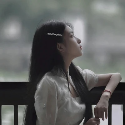 真人头像女生唯美优雅
