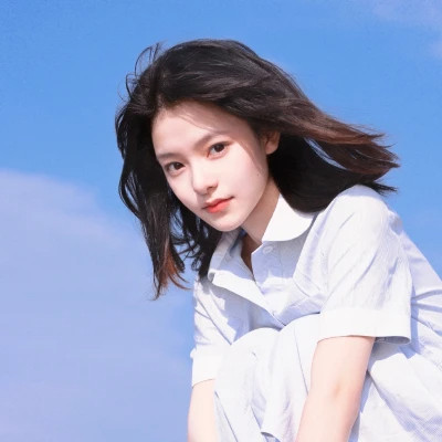 真人头像女生唯美优雅
