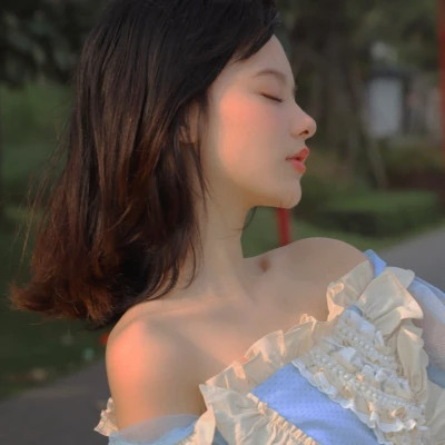 真人头像女生唯美优雅