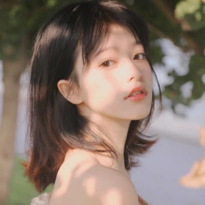 真人头像女生唯美优雅
