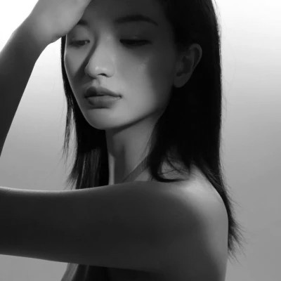 黑白头像女生冷酷霸气