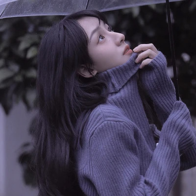 孤傲冷艳淡漠女生头像