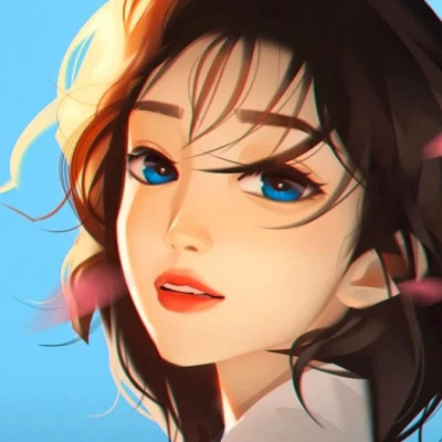 好看的手绘头像女生唯美