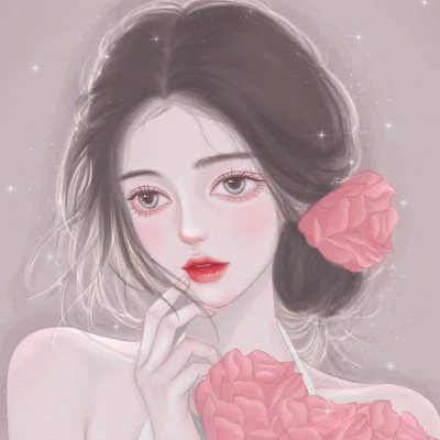 好看的手绘头像女生唯美