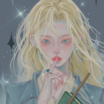 好看的手绘头像女生唯美