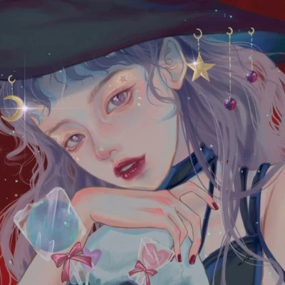 好看的手绘头像女生唯美