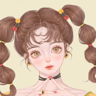 2025最新精致手绘女生动漫头像