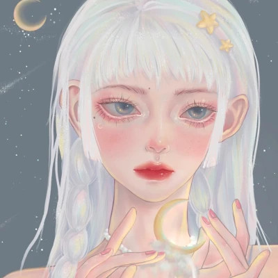 2025最新精致手绘女生动漫头像