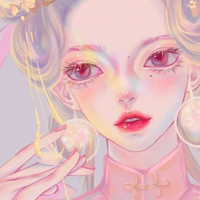 2025最新精致手绘女生动漫头像