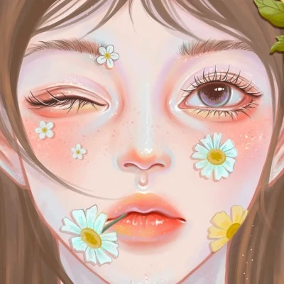 2025最新精致手绘女生动漫头像