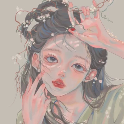 2025最新精致手绘女生动漫头像