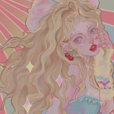 2025最新精致手绘女生动漫头像