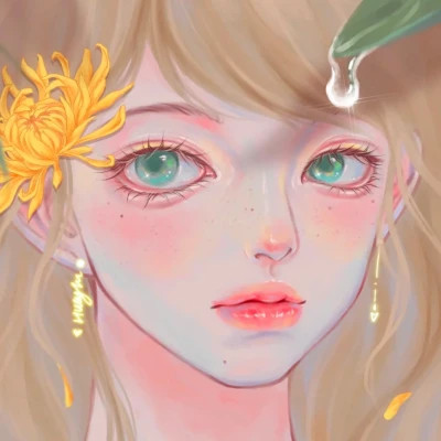 2025最新精致手绘女生动漫头像