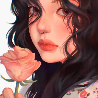 2025最新精致手绘女生动漫头像