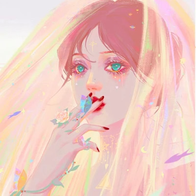 2025最新精致手绘女生动漫头像