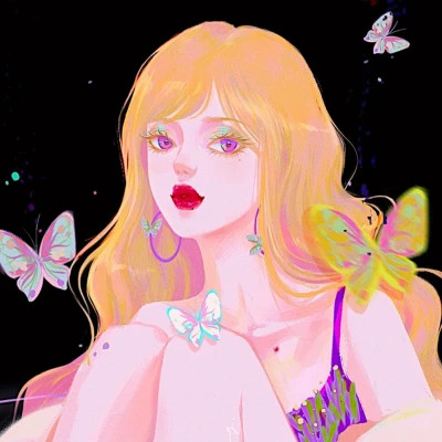 2025最新精致手绘女生动漫头像