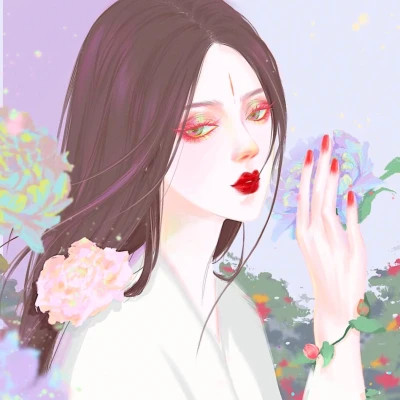 2025最新精致手绘女生动漫头像