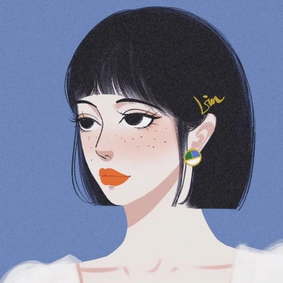 2025动漫手绘女头