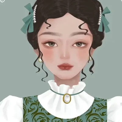 2025动漫手绘女头