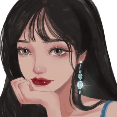 2025动漫手绘女头