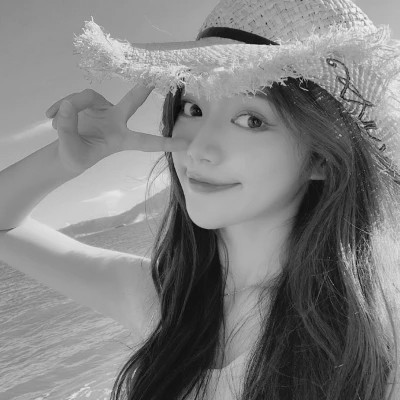 黑白微信头像女个性高清图片