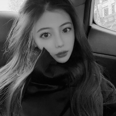 黑白微信头像女个性高清图片