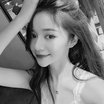 黑白微信头像女个性高清图片