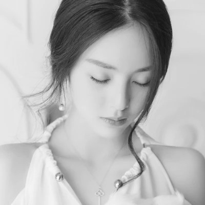 黑白微信头像女个性高清图片