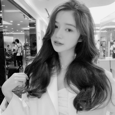 黑白微信头像女个性高清图片