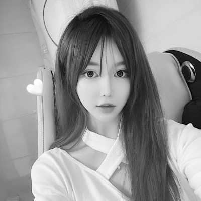 黑白微信头像女个性高清图片