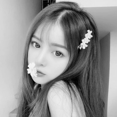 黑白微信头像女个性高清图片