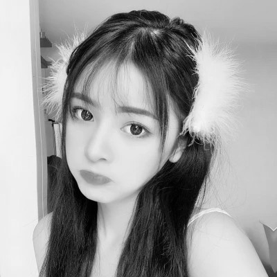 黑白微信头像女个性高清图片