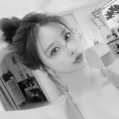黑白微信头像女个性高清图片