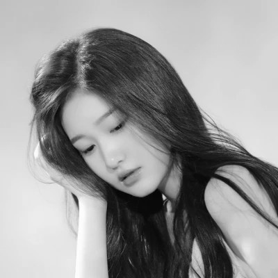 黑白微信头像女个性高清图片