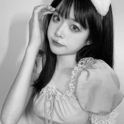 黑白微信头像女个性高清图片
