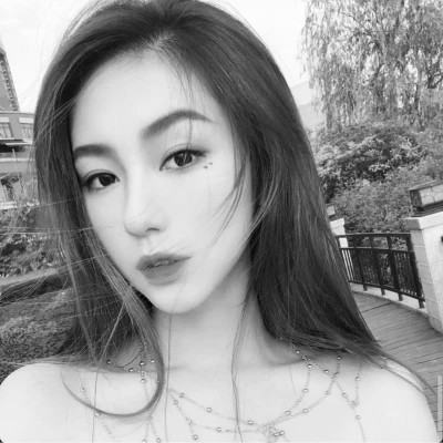 黑白微信头像女个性高清图片