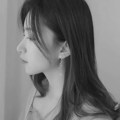 黑白微信头像女个性高清图片
