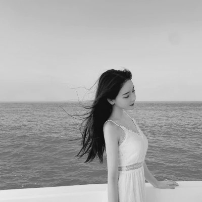 黑白微信头像女个性高清图片