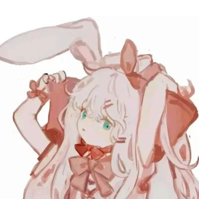 动漫头像女生闺蜜二人
