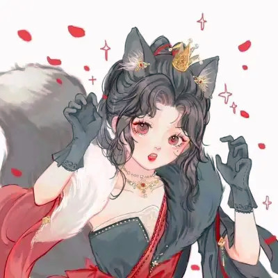 动漫头像女生闺蜜二人