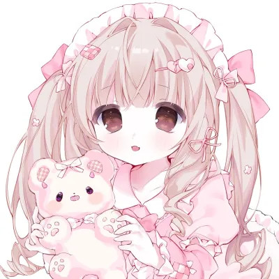 少女头像 动漫 可爱 梦幻
