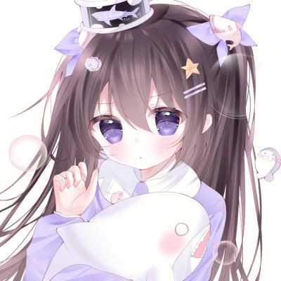 少女头像 动漫 可爱 梦幻