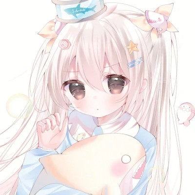 少女头像 动漫 可爱 梦幻