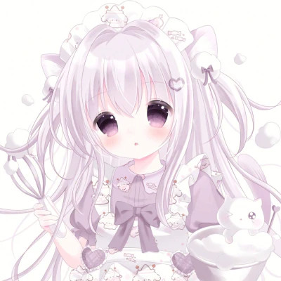 少女头像 动漫 可爱 梦幻