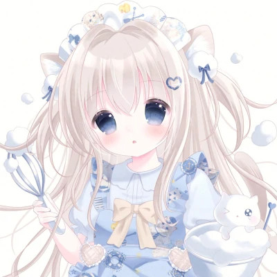 少女头像 动漫 可爱 梦幻
