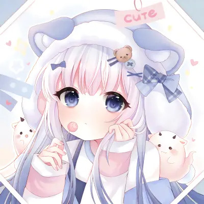 少女头像 动漫 可爱 梦幻