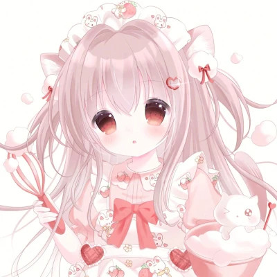 少女头像 动漫 可爱 梦幻